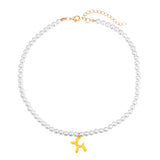 Colorful Enamel Balloon Dog Pendant Beaded Necklaces For Women