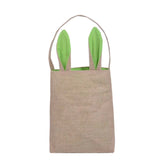 Burlap Rabbit Ear Easter Bunny Bags for Kids
