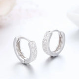 925 Silver Huggie Hoop Earrings For Women