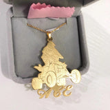 Personalized Pet Photo Necklace Cat Dog Nameplate Memory Gift