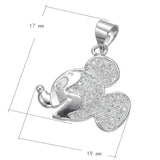 Cartoon Mouse Pendant Animal Charms For Jewelry Making