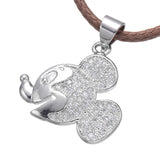 Cartoon Mouse Pendant Animal Charms For Jewelry Making