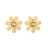 Daisy Stainless Steel Stud Earring for Women and Girls
