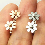 Daisy Stainless Steel Stud Earring for Women and Girls