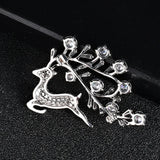 Deer Brooch Women Party Wedding Jewelry Animal Banquet Brooches Pins