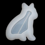 Silicone Resin Dish Mould Dog Bear Flower Plate DIY Hand Crafts