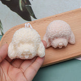 Dog Head Silicone 3D Soap Mould DIY Candle Epoxy Mold