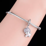 925 Sterling Silver Poodle Pendant Necklace Dog Jewellery