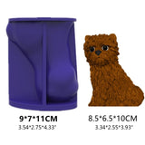 Dog Silicone 3D Candle Soap Mould DIY Candle Epoxy Mold