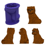 Dog Silicone 3D Candle Soap Mould DIY Candle Epoxy Mold
