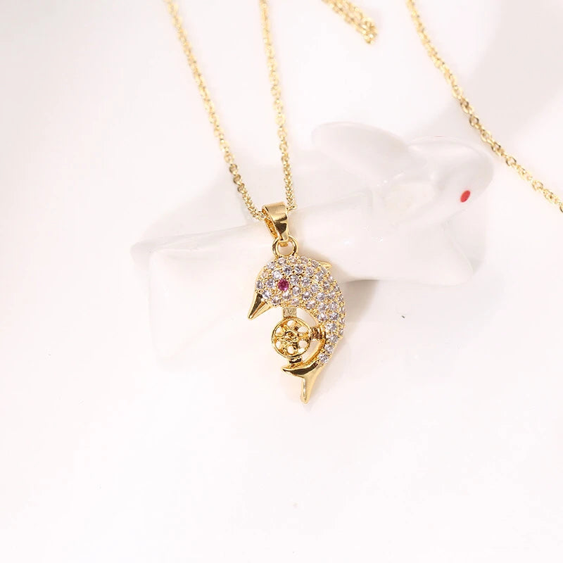 Dolphin Style Pendant Base Mount Finding Settings Jewelry Parts
