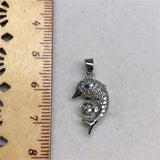 Dolphin Style Pendant Base Mount Finding Settings Jewelry Parts