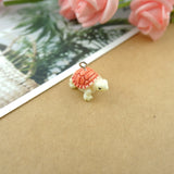 Animal Charms for DIY Jewelry Making - Duck Turtle Cow Earrings