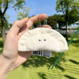 Dumpling Plush Keychain Bag Pendant Cute Izakaya Food Doll Keyring