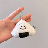 Dumpling Plush Keychain Bag Pendant Cute Izakaya Food Doll Keyring