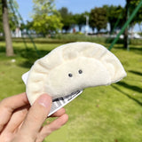 Dumpling Plush Keychain Bag Pendant Cute Izakaya Food Doll Keyring