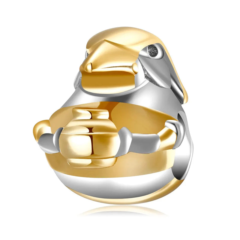 Eagle Water Bottle Bead for Women Bracelet Necklace Jewelry Gift