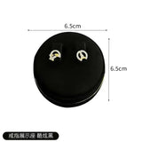 Beige Earring Holder Ear Stud Display Stand