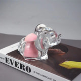 Elephant Holder Silicone Resin Mold Makeup Egg Stand Epoxy Resin Casting Mould