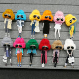 Enamel Sunglasses Brooch Pins Cartoon Models Acrylic Clothing Jewelry