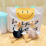 Ostrich Key Chain Cartoon Soft Stuffed Animal Keychain Couple Car Bag Pendant