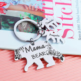 Family Keychain Forever Family Key Pendant Baptism Gift