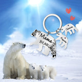 Family Keychain Forever Family Key Pendant Baptism Gift