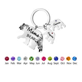 Family Keychain Forever Family Key Pendant Baptism Gift