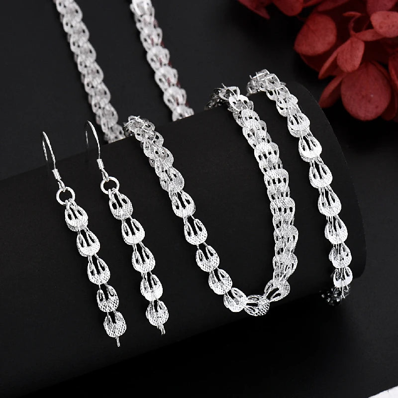 925 Silver Love Jewelry Set for Women