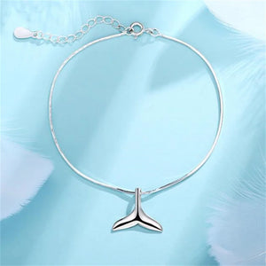 Fish Tail Bracelet Silver 925 Sterling Female Personality Accessories