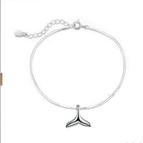 Fish Tail Bracelet Silver 925 Sterling Female Personality Accessories
