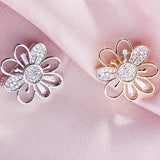 Flower Small Collar Pin Anti-glare Buckle Personality Accessory Corsage