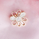 Flower Small Collar Pin Antiglare Buckle Personality Ins Small Accessories