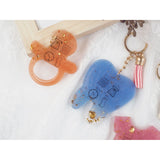 Silicone Heart Shape Necklace Resin Mold DIY Crafting Keychain Pendant