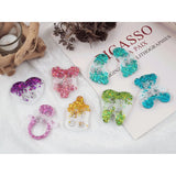 Silicone Heart Shape Necklace Resin Mold DIY Crafting Keychain Pendant