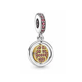 Fortune Cat 925 Silver Ox Beads for Bracelet DIY Bangle Making