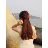 Fox Hair Claws Korea INS Bath Clip Ponytail Metal Hair Clips