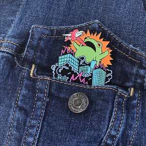 Frog Novelty Lapel Pins Brooches