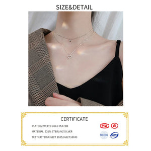 Geometric Lion Choker Pendant Necklace 925 Sterling Silver