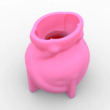 Girl Flowerpot Epoxy Resin Mold DIY Succulent Plant Pot Holder Mold