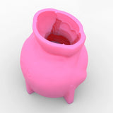 Girl Flowerpot Epoxy Resin Mold DIY Succulent Plant Pot Holder Mold