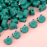 Green Frog Clay Beads 30-120pcs Polymer Clay For DIY Jewelry
