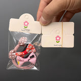 Hair Accessories Display Card Labels for DIY Hair Clip Bow Hairband Hairpins Bra