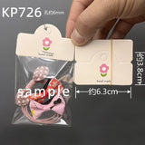 Hair Accessories Display Card Labels for DIY Hair Clip Bow Hairband Hairpins Bra