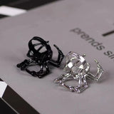 Halloween Bat Ring Adjustable Gothic Stretch Band Unisex Jewelry