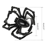Halloween Bat Ring Adjustable Gothic Stretch Band Unisex Jewelry