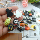 Halloween Charm Set for DIY Jewelry Making - Earring Bracelet Pendant Findings
