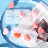 Heart Butt Silicone Mold for DIY Jewelry Hairpin Keychain