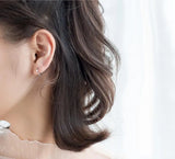 Heart Shaped Earring 925 Sterling Silver Heart Earring Bridesmaid