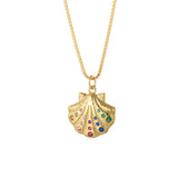 Bohemian Heart Star Bee Necklace Moon Sun Pendant Letter Collar Long Chain